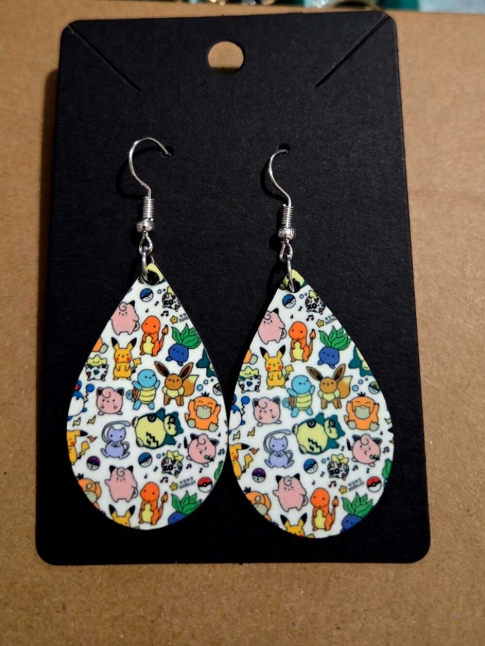 Pokemon Hypoallergenic Earrings